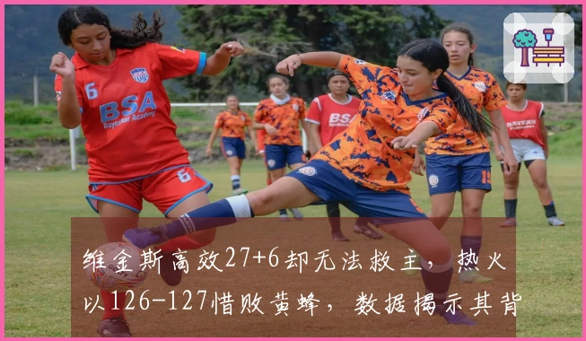 维金斯高效27+6却无法救主，热火以126-127惜败黄蜂，数据揭示其背后责任！